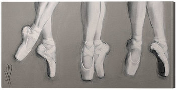 Quadro em tela Hazel Bowman - Dancing Feet