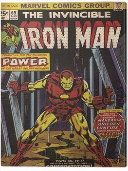 Quadro em tela Iron Man - Power