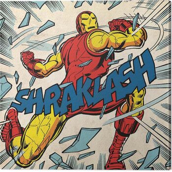Quadro em tela Iron Man - Shraklash!