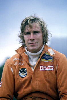 Quadro em tela James Hunt, 1970