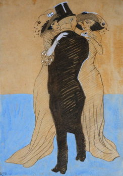 Quadro em tela La Flatterie, 1908