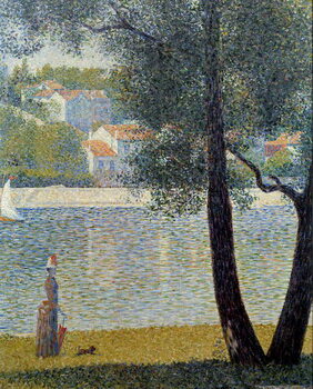 Quadro em tela La Seine a Courbevoie, 1885