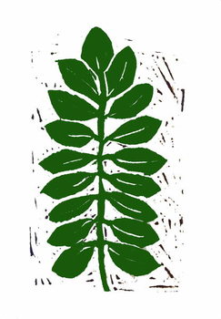Quadro em tela Leaf,2019