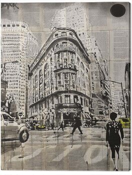 Quadro em tela Loui Jover - Midtown Walk