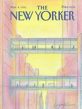 Quadro em tela Magazine Cover 357