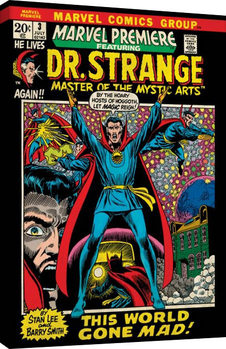 Quadro em tela Marvel Comics - Dr Strange - World Gone Mad