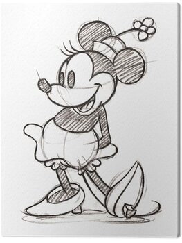 Quadro em tela Minnie - Single