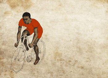 Quadro em tela Red, 2014