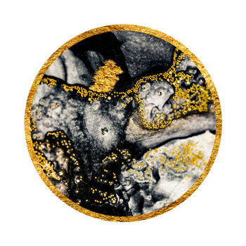 Quadro em tela River. Marble art. Background.
