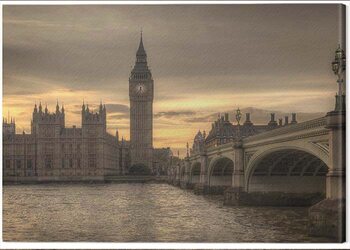 Quadro em tela Rod Edwards - Autumn Skies, London, England