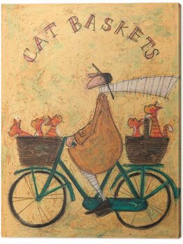 Quadro em tela Sam Toft - Cat Baskets