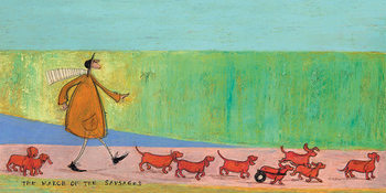 Tela Sam Toft - The March of the Sausages