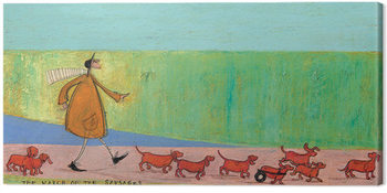 Tela Sam Toft - The March of the Sausages