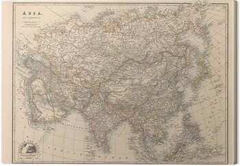 Quadro em tela Stanfords - Folio Asia Map