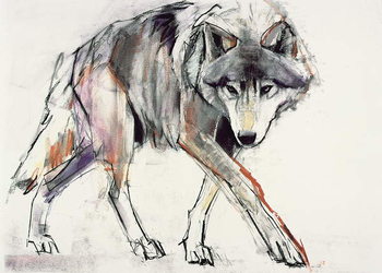 Quadro em tela Wolf