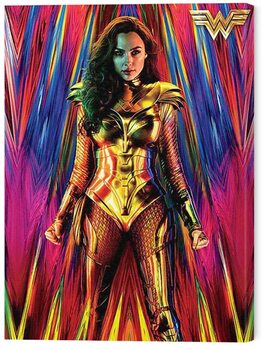 Quadro em tela Wonder Woman 1984 - Neon Static