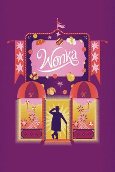 Quadro em tela Wonka - Candy Store