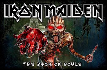 Textile poster Iron Maiden - Book Of Souls