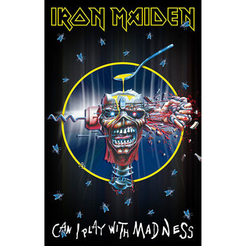 Textile poster Iron Maiden - Can I Play With Madness