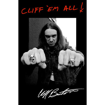 Textile poster Metallica - Cliff 'Em All