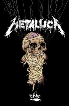 Textile Poster Metallica - ONE