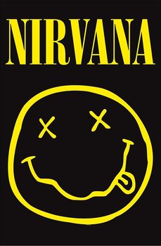 Textile Poster Nirvana - Smiley