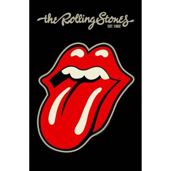 Textile poster Rolling Stones - Tongue