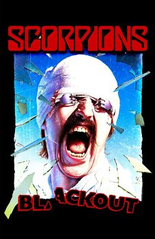 Textile Poster Scorpions - Blackout