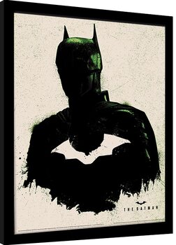 Framed Poster The Batman - Grit