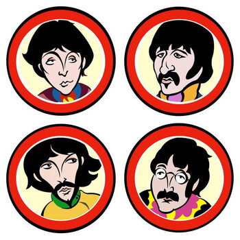 Αυτοκόλλητο The Beatles, 2004