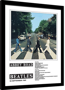 Рамкиран плакат The Beatles - Abbey Road