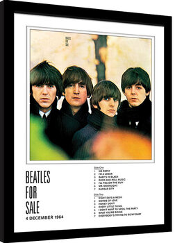 Framed poster The Beatles - Beatles For Sale