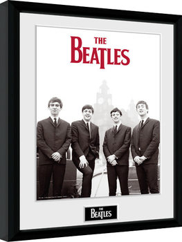 Framed poster The Beatles - Boat