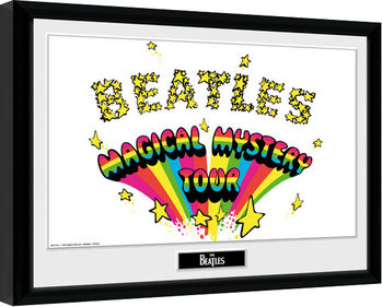 Framed poster The Beatles - Magical Mystery