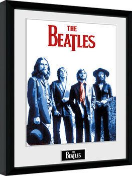 Framed poster The Beatles - Red Scarf