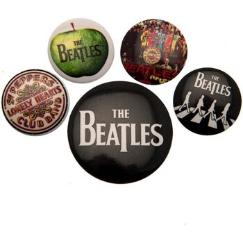 Σετ κονκάρδες The Beatles - White