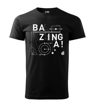T-paita The Big Bang Theory - Bazinga!