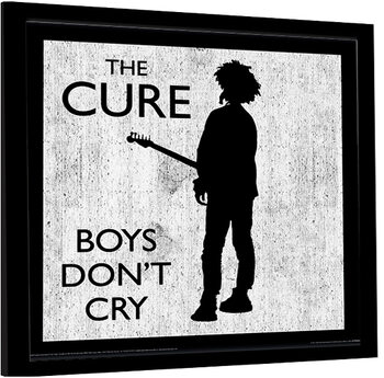 Framed poster The Cure - Boys Don‘t Cry