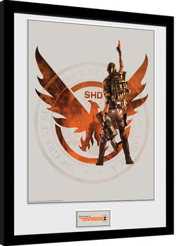 Framed poster The Division 2 - SHD