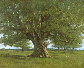 Принти на полотні The Flagey Oak Tree, 1864