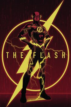 Seinätarra The Flash - Sketch 02