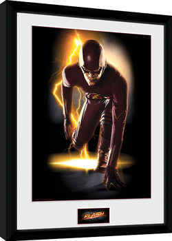 Poster emoldurado The Flash - Speed