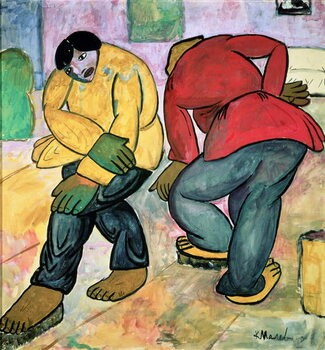 Принти на полотні The Floor Polishers