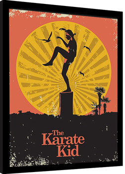 Poster emoldurado The Karate Kid - Sunset