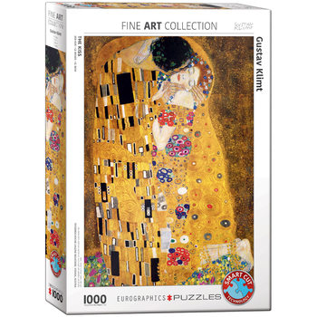 Puzzle The Kiss by Gustav Klimt