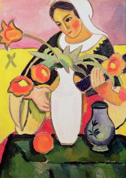 Принти на полотні The Lute Player, 1910