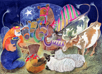 Принти на полотні The Nativity