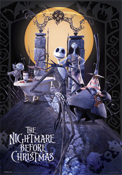 3D Αφίσα THE NIGHTMARE BEFORE CHRISTMAS