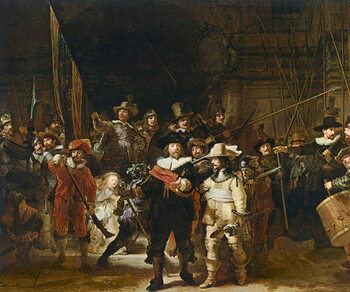Принти на полотні The Nightwatch, 1642
