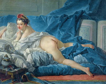 Принти на полотні The Odalisque, 1745